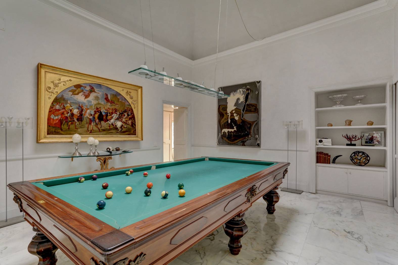 stanza del biliardo