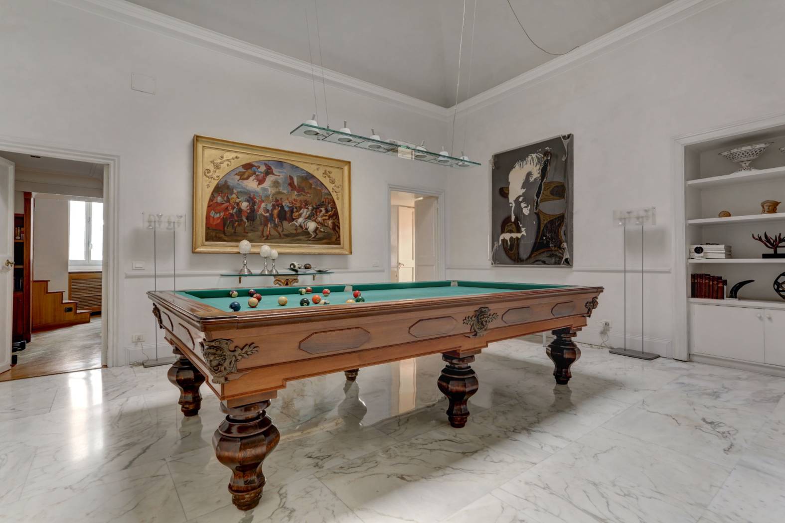 stanza del biliardo