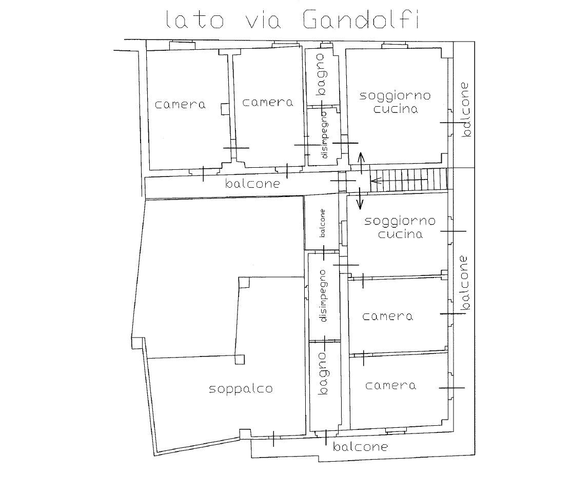 planimetria primo piano