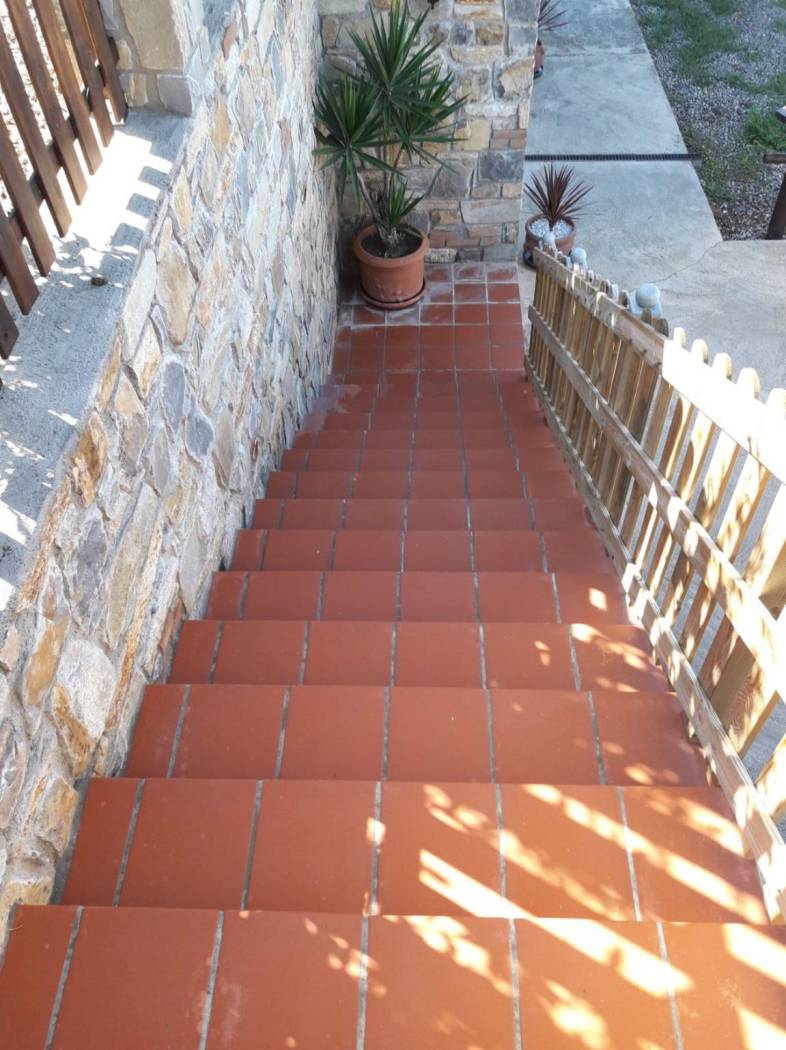 scale esterne da terra a 1° piano