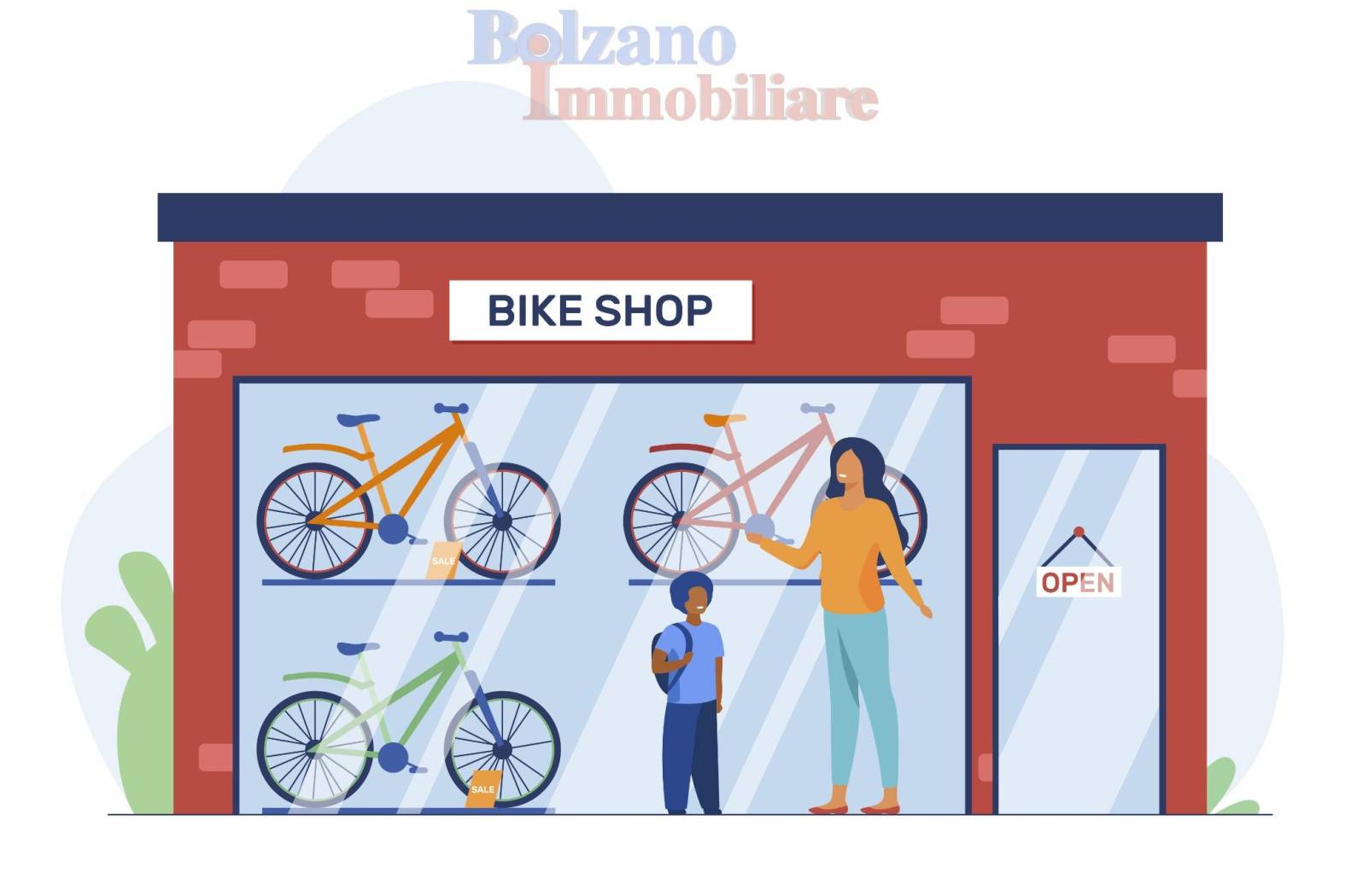 Attività commerciale pluriennale, di  Vendita e riparazioni biciclette in via Milano, a Bolzano. Si trova su fronte strada. Prezzo su richiesta.