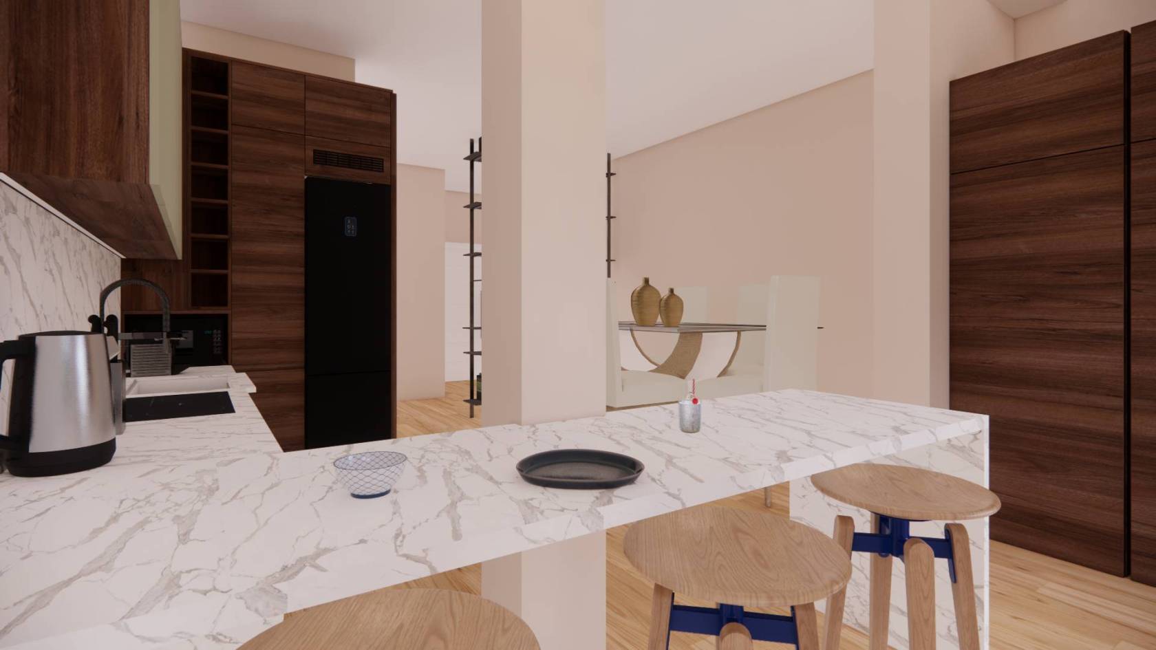 render cucina render cucina