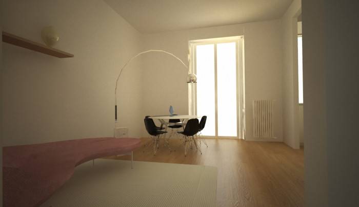 soggiorno rendering