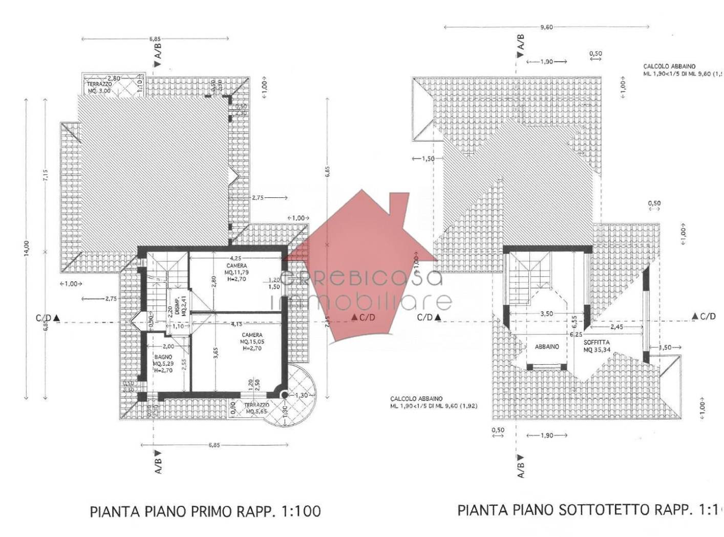 planimetrie di progetto