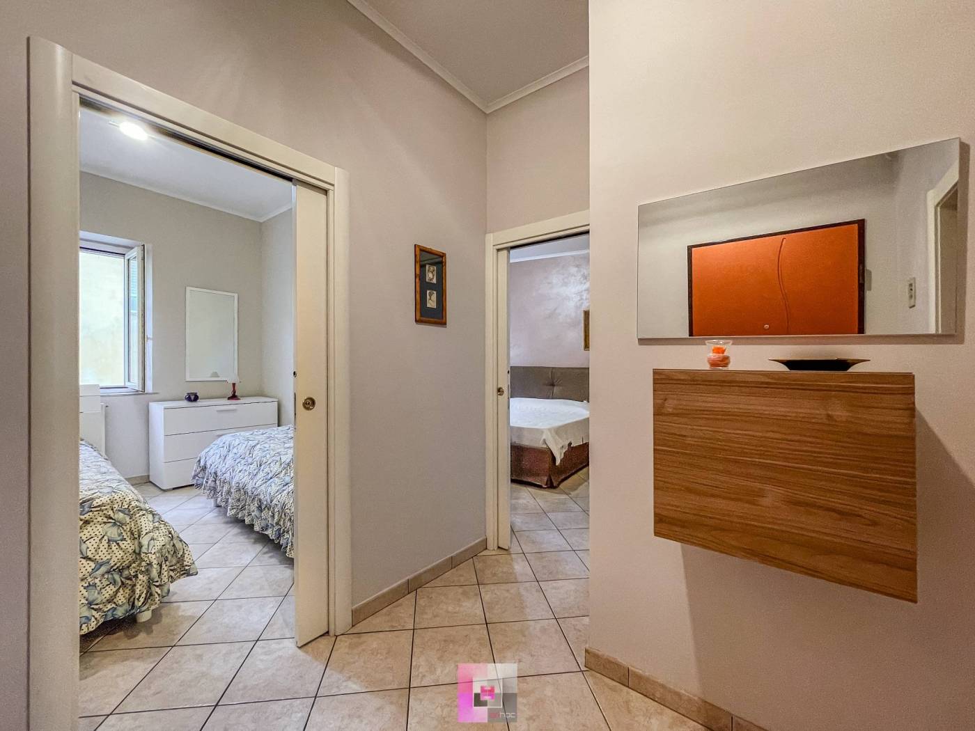Ingresso su disimpegno zona notte