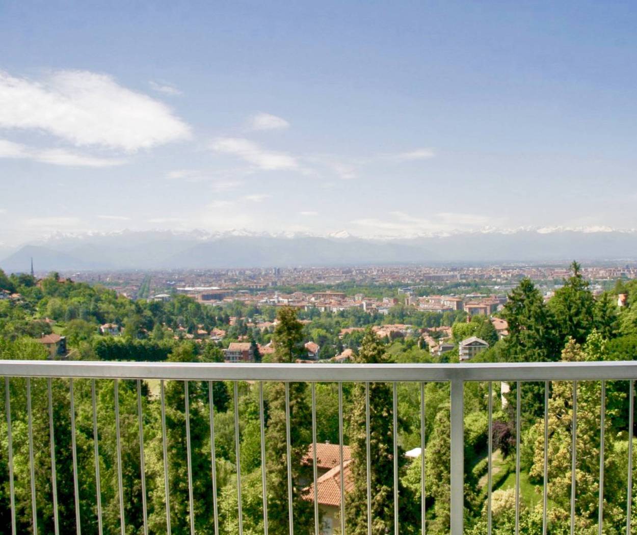 Panorama Torino  dal terrazzo
