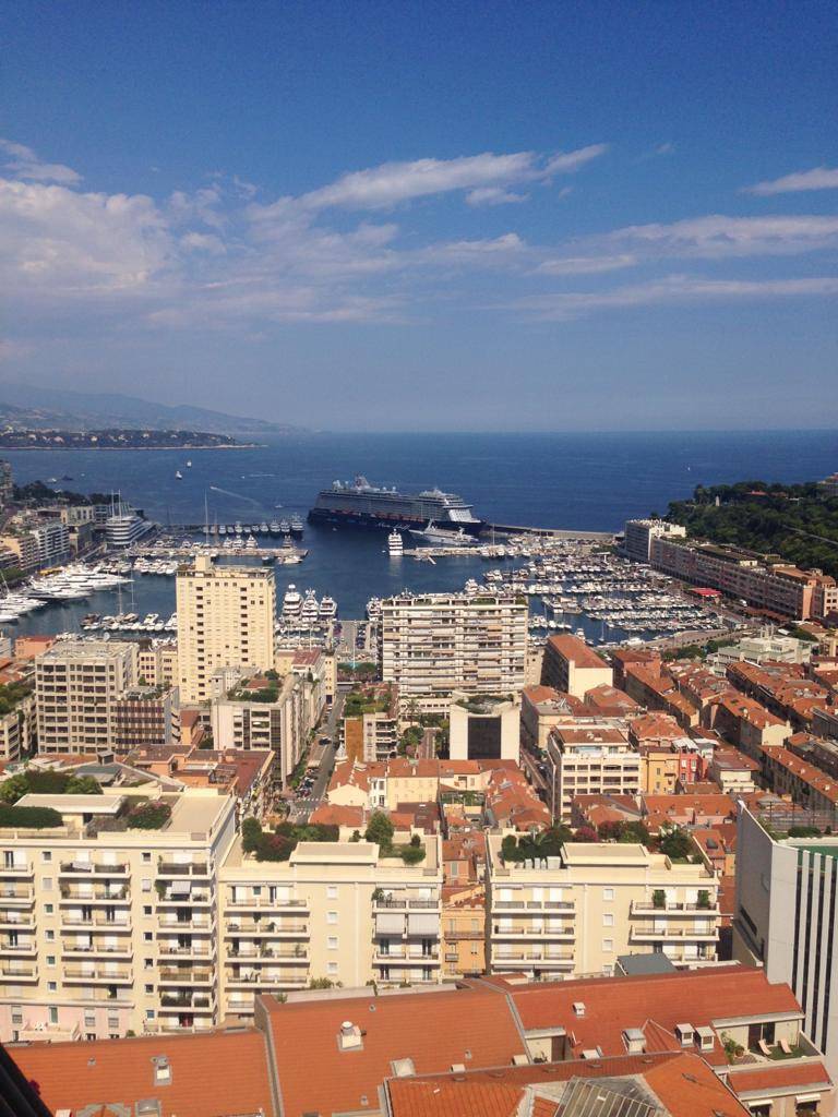 Montecarlo, Principality of Monaco, we sell splendid apartment in an elegant building, high floor with magnificent exposure and views of the Port of 