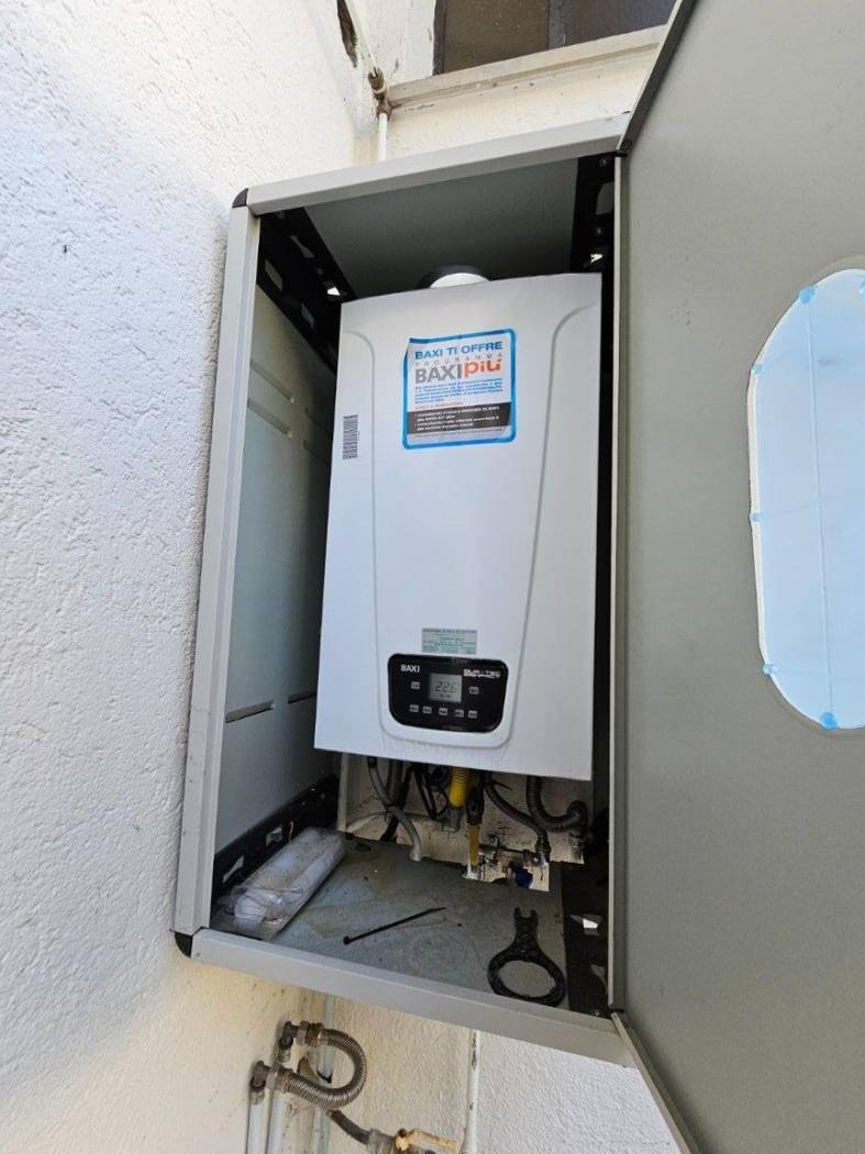 caldaia a gas 1°piano