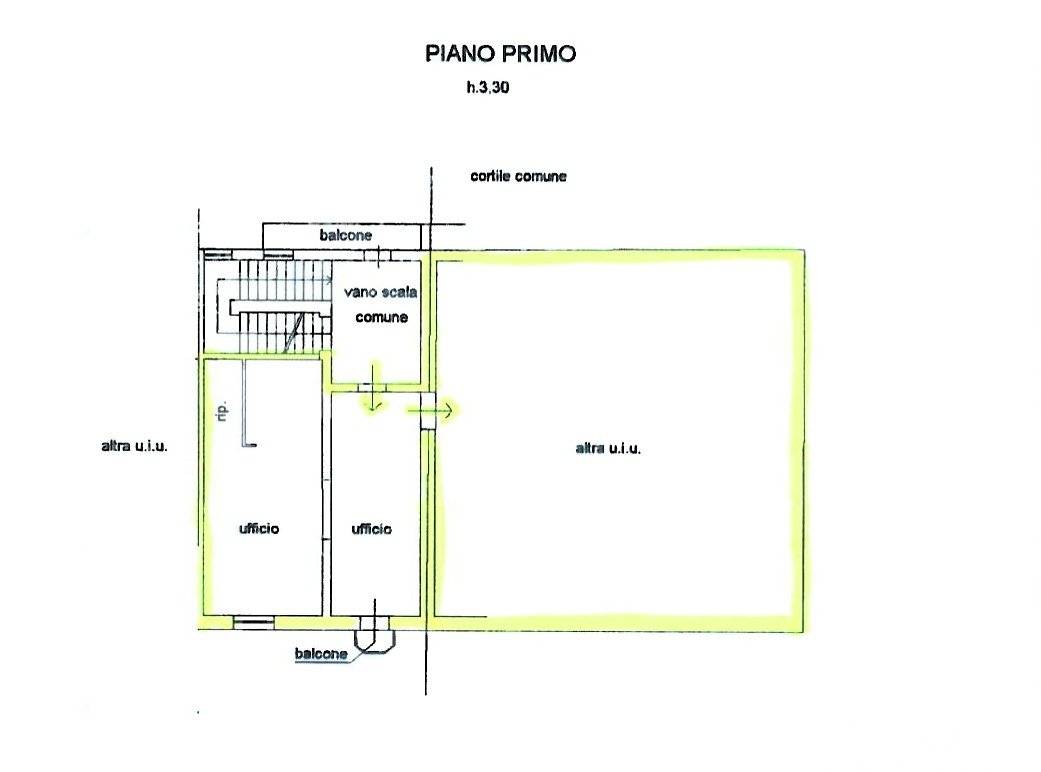 PLANIMETRIA INGRESSO UFFICIO PLANIMETRIA INGRESSO UFFICIO
