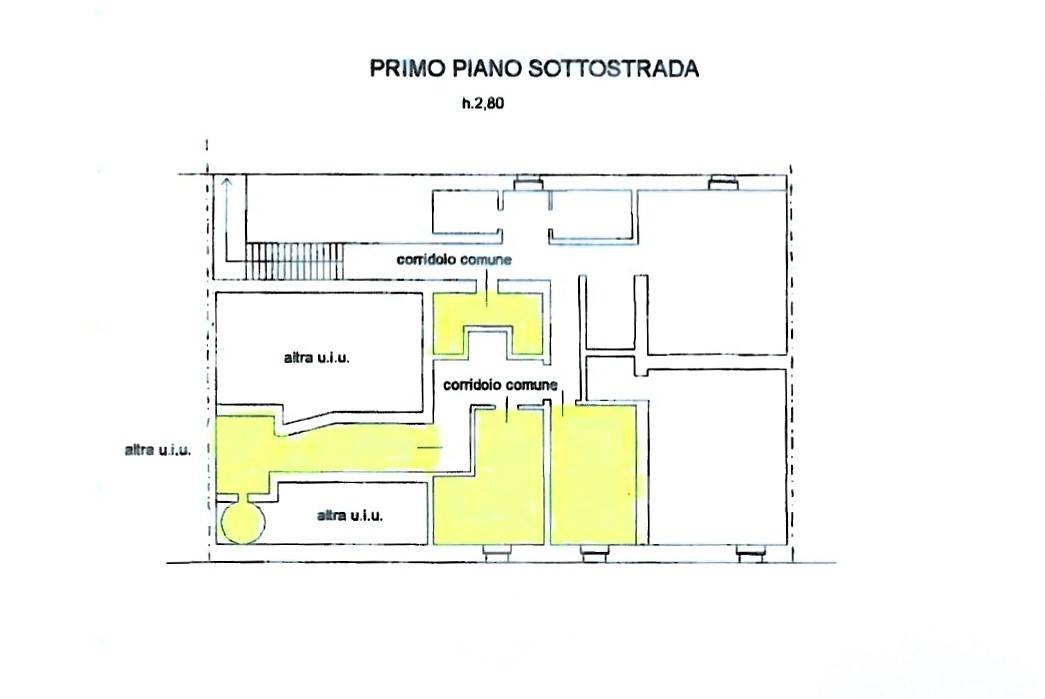 PLANIMETRIA CANTINE/MAGAZZINI PLANIMETRIA CANTINE/MAGAZZINI