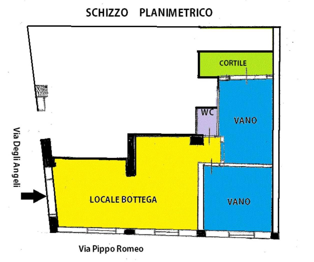 SCHIZZO PLANIMETRICO