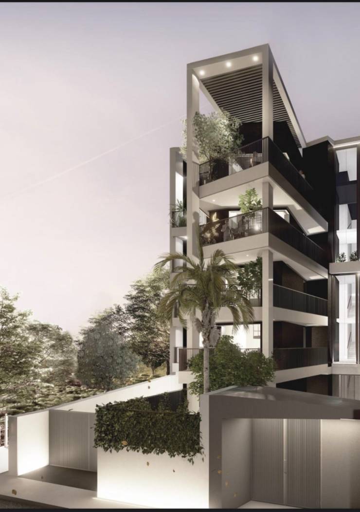 Nuova costruzione composta da cinque appartamenti distribuiti su cinque piani. Questo rende il contesto particolarmente esclusivo in quanto su ogni 