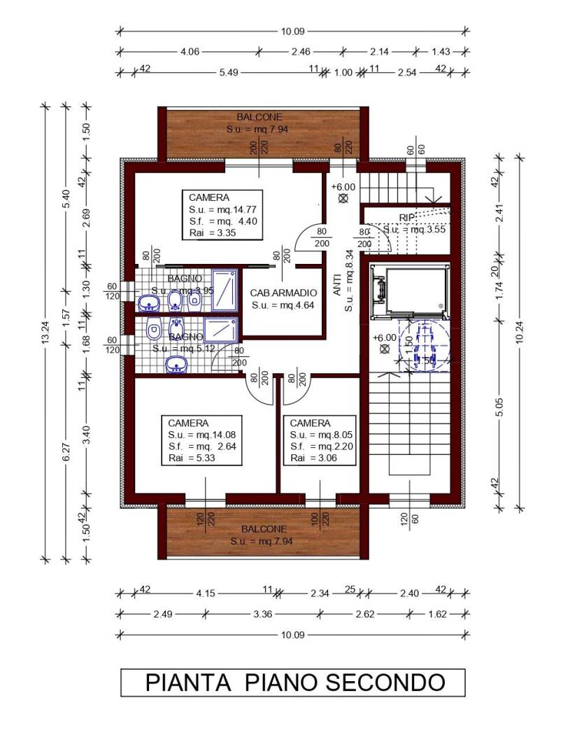 attico piano secondo