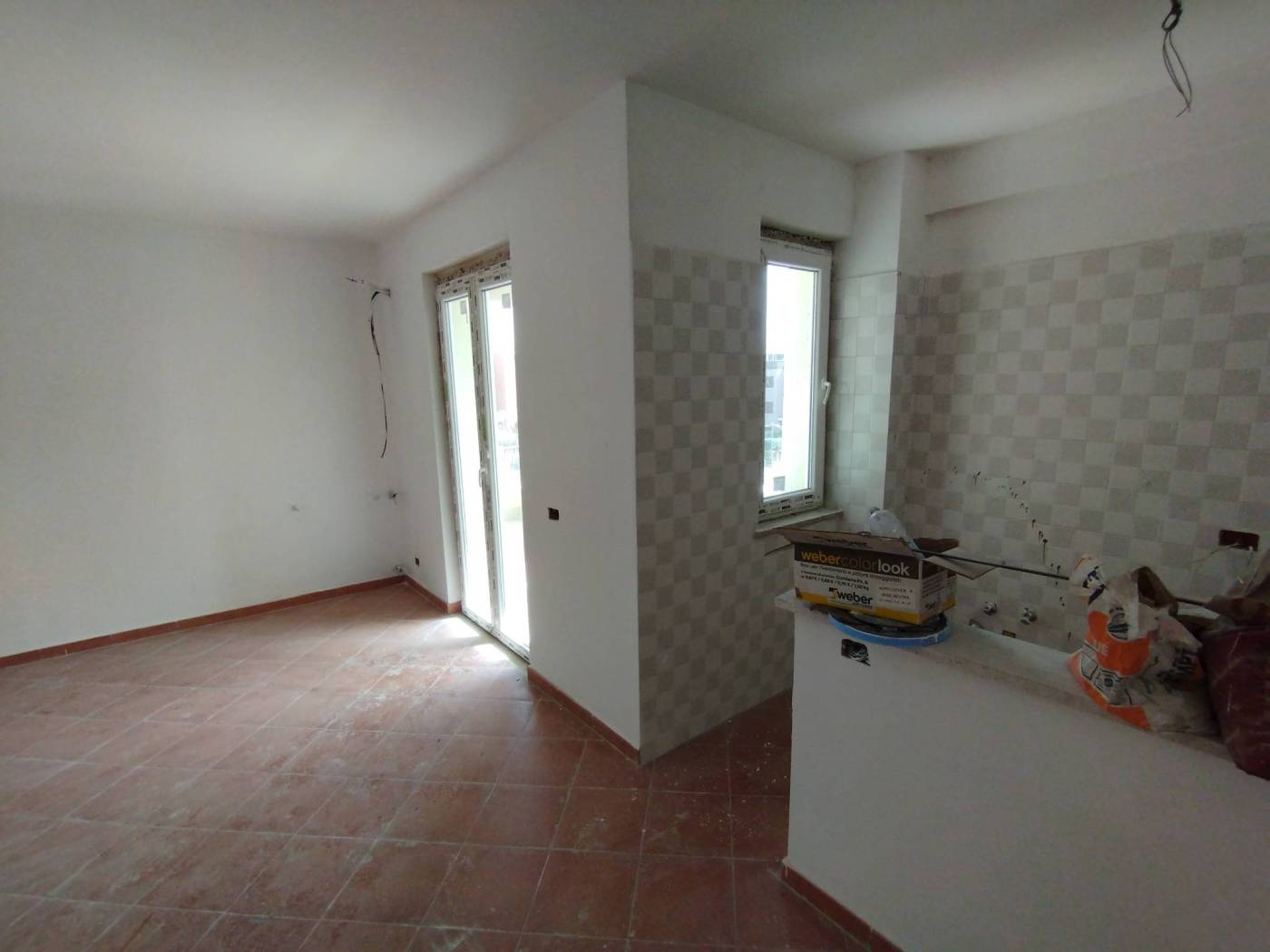 Stanza non arredata
