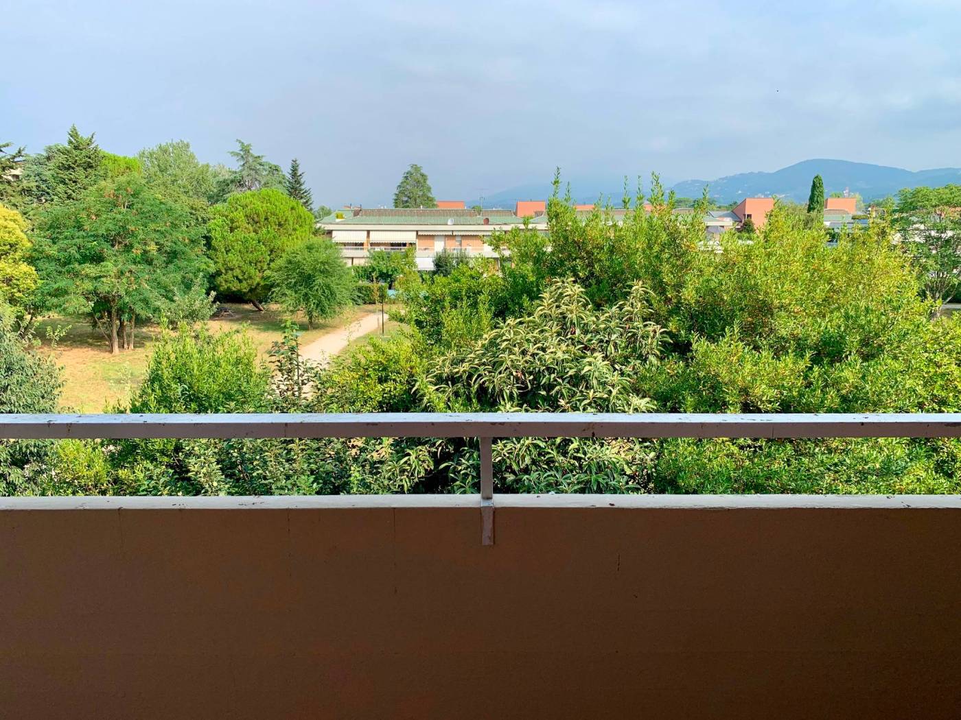 Vista dal balcone