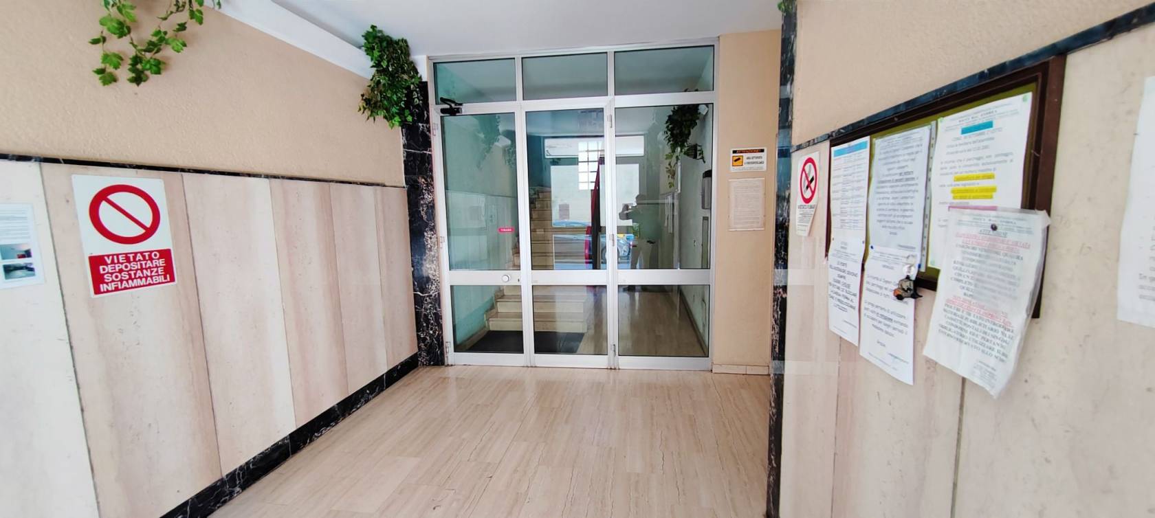 Ingresso condominiale