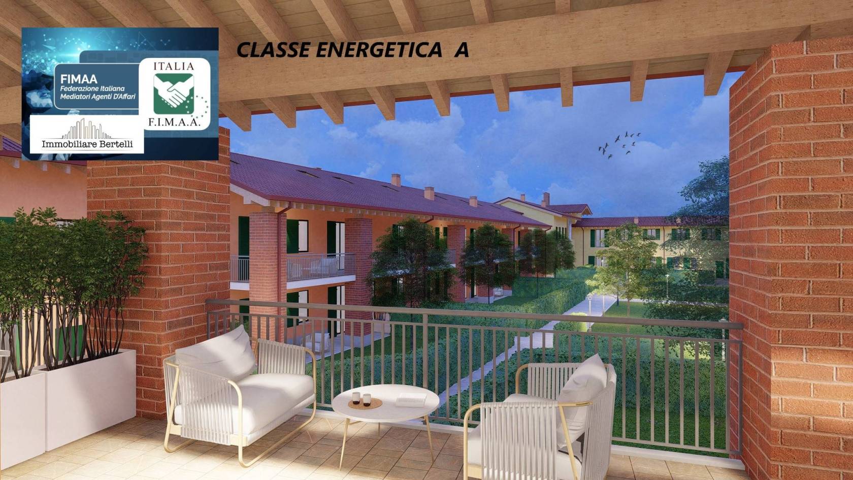 - Immobiliare Bertelli propone in fase di realizzazione una nuova iniziativa denominata  Le Residenze in Cascina Appartamento di mq. 111 