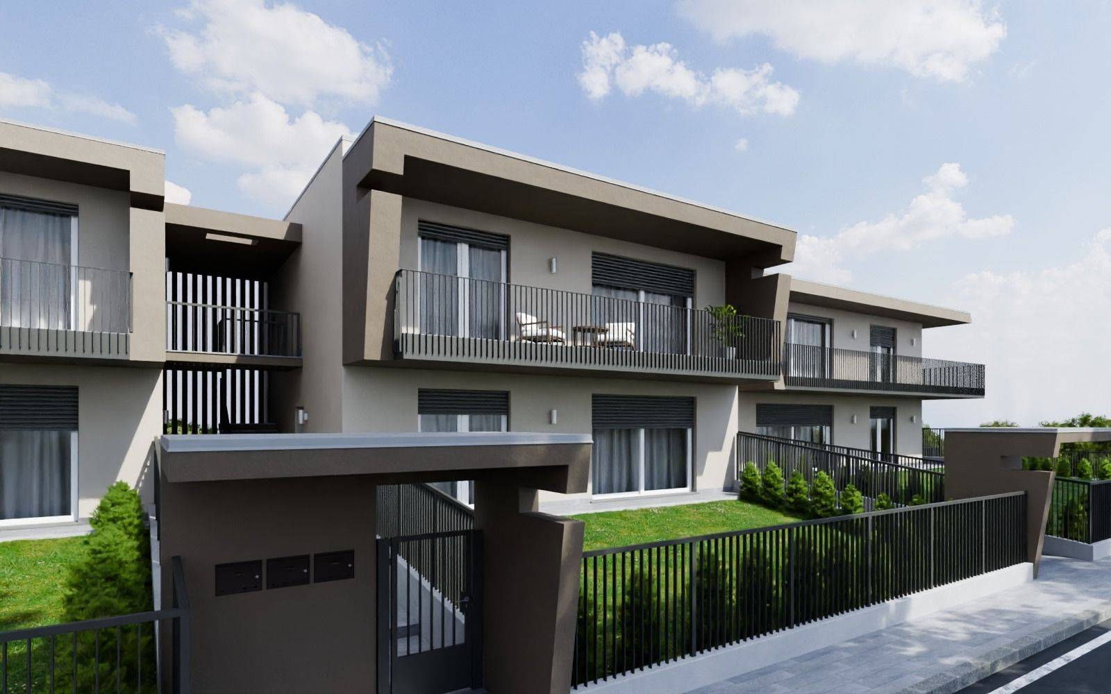 Residenza Domus Nievo 26 ora è realta. Raccogliamo prenotazioni per intervento immobiliare di prossima costruzione, trilocali con ampi giardini di 