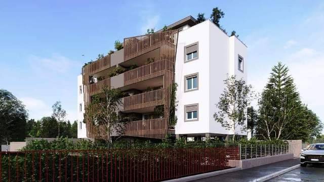 Monza, nella zona di San Carlo, comodo con la stazione, nuovo complesso residenziale Pacinotti in pronta consegna, immobile in classe A2 è 