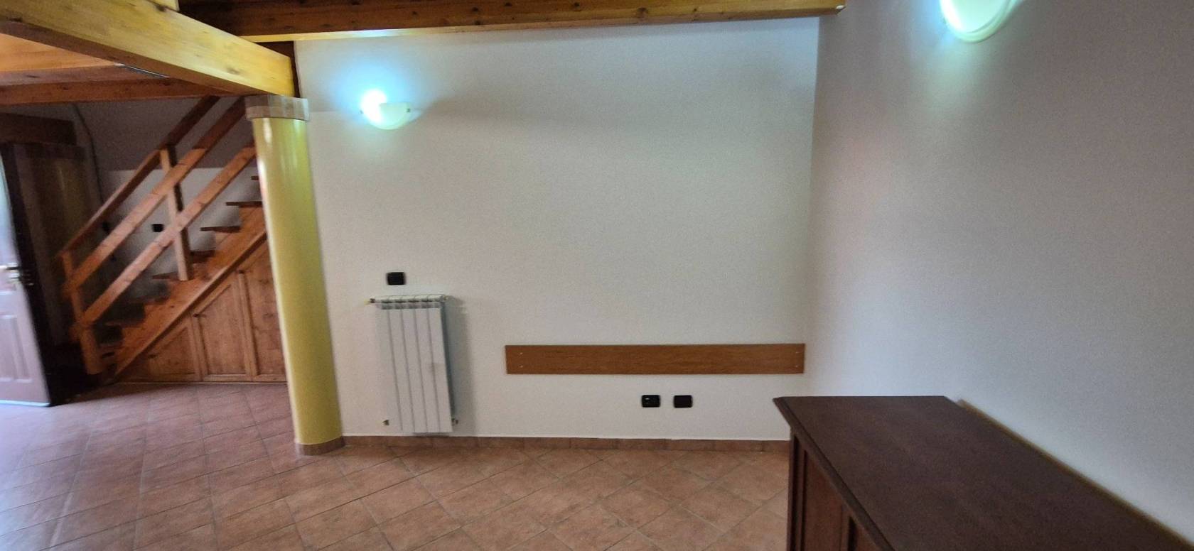 Stanza non arredata