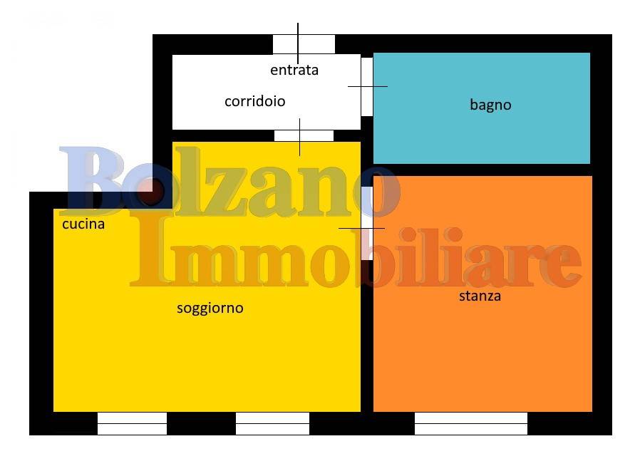 In vendita un raffinato bilocale a Laghetti, in via Nazionale, completamente ristrutturato e situato al primo piano di un condominio tranquillo e ben 