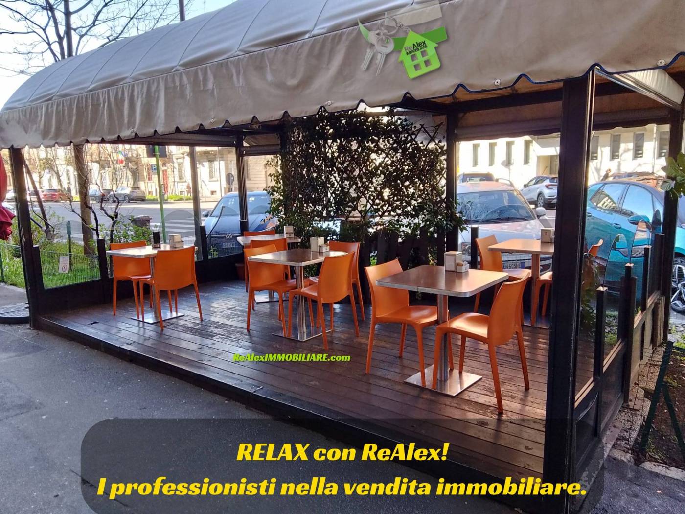 Vendesi attività di bar e tavola fredda .Completamente ristrutturato e arredato, libero subito. Posizione trafficata con ampio dehor esterno coperto. 
