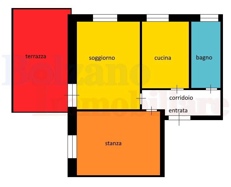 In vendita, spazioso e ben tenuto appartamento situato in una tranquilla posizione interna a Bolzano, al piano rialzato. Questo immobile, pronto per 