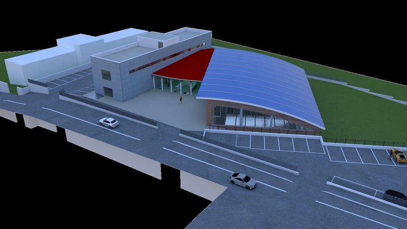 FONTE NUOVA - Loc. Tor Lupara - Traversa di via Gioberti - Proponiamo in vendita centro sportivo da terminare, sito su un lotto di 6.800 mq 