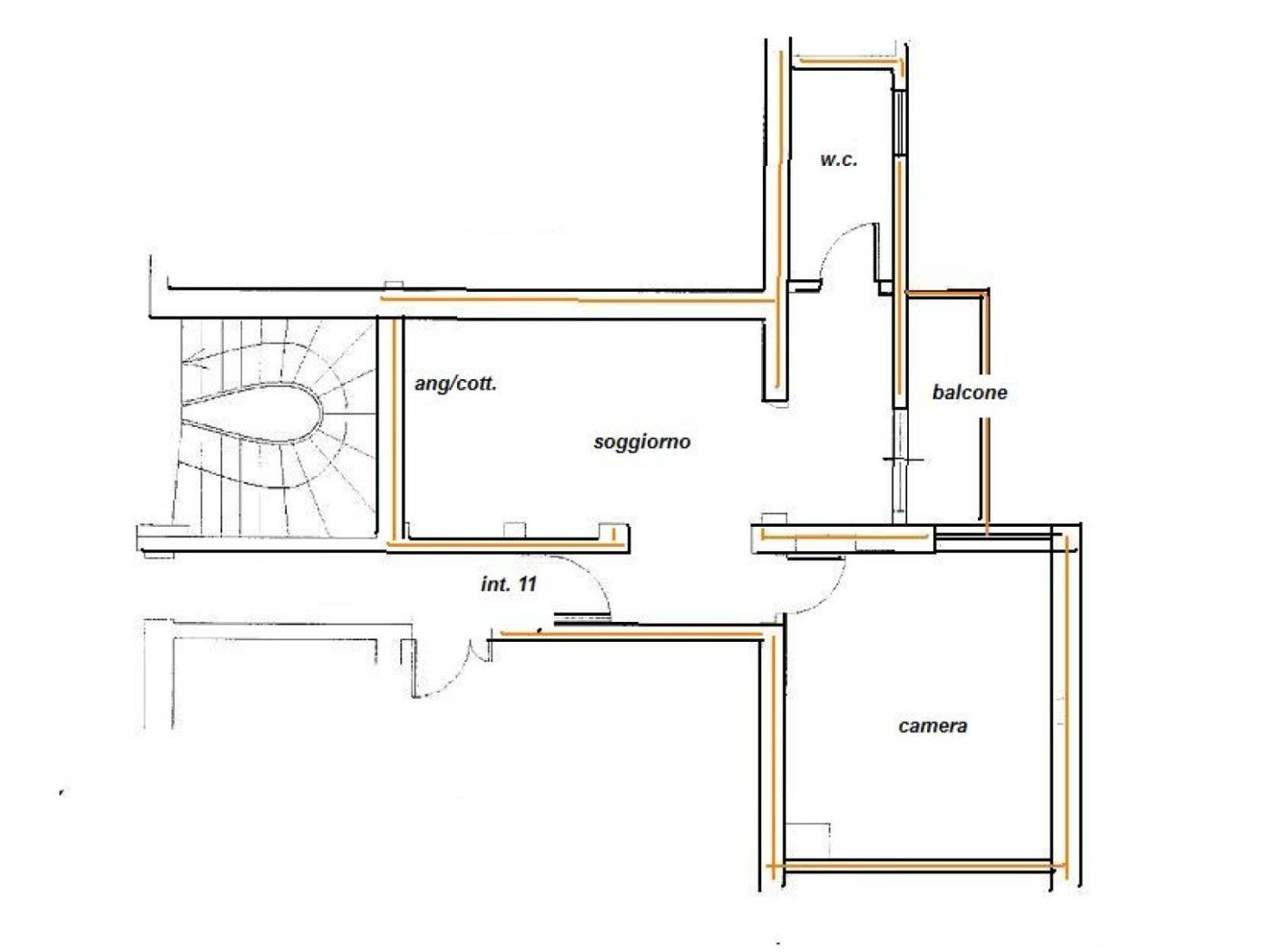 Guidonia Montecelio – Località Villanova – Proponiamo in vendita un appartamento di 45 mq in piccolo fabbricato, situato al primo piano e composto 