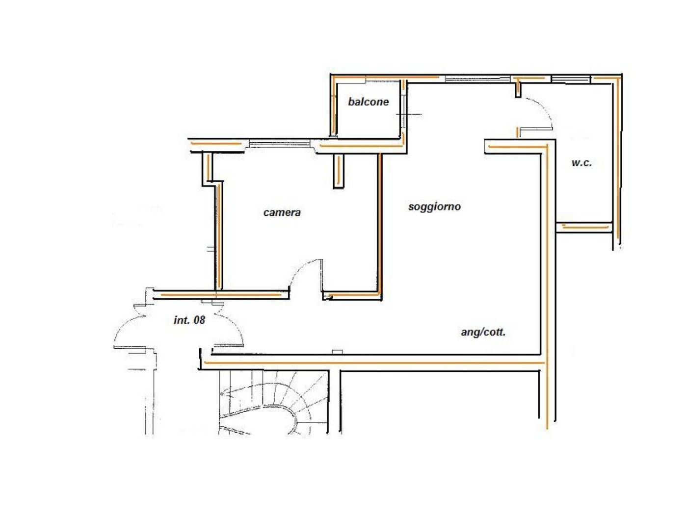 Guidonia Montecelio – Località Villanova – Proponiamo in vendita un appartamento di 45 mq in piccolo fabbricato, situato al primo piano e composto 