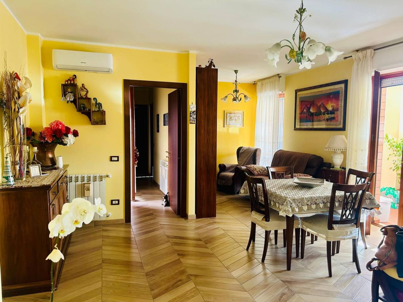 CASAL MONASTERO E PIU' PRECISAMENTE IN VIA RATTO DELLE SABINE LA BL CASE IMMOBILIARE SRL PROPONE LA VENDITA DI UN APPARTAMENTO COMPLETAMENTO 