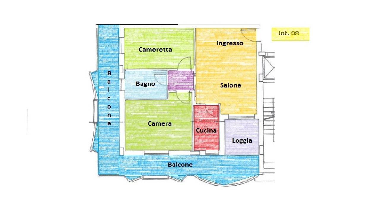 Fonte Nuova - Località Santa Lucia - All'interno di una palazzina di recente costruzione (2019) proponiamo un elegante appartamento di circa 70 mq. 