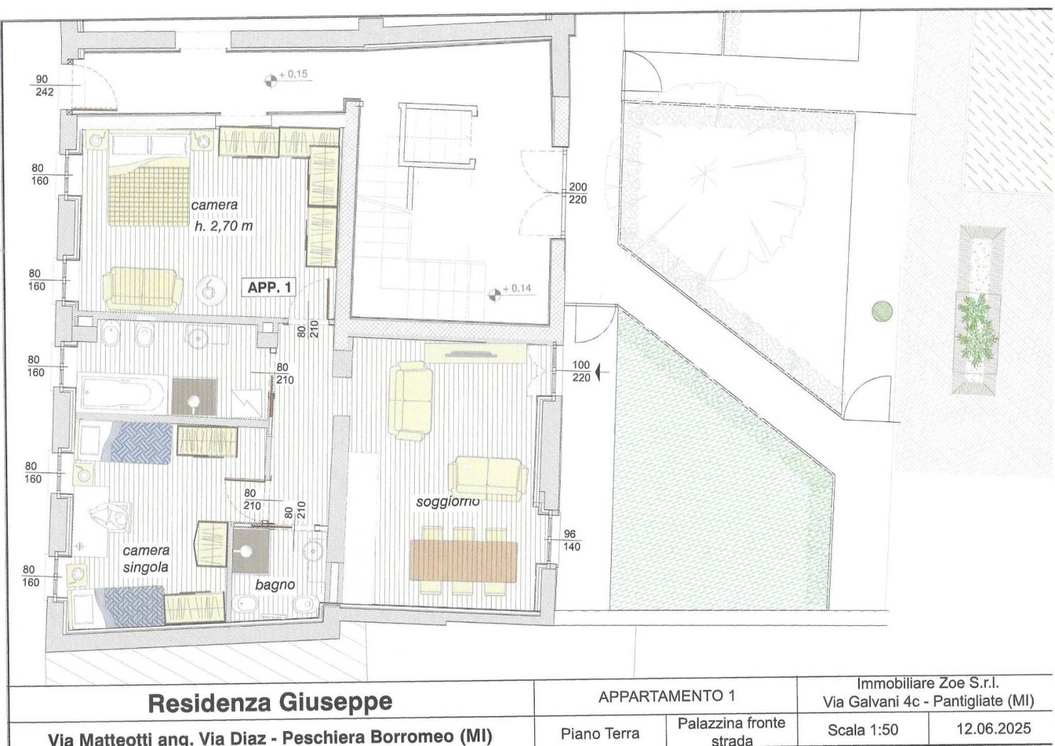 NUOVA COSTRUZIONE IN CLASSE A PESCHIERA BORROMEO IMMOBILIARE BERTELLI propone nuova realizzazione in CLASSE ENERGETICA A Residenza Giuseppe Piccola