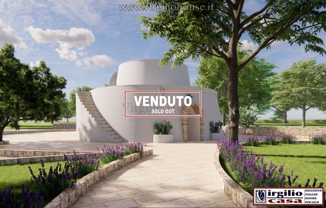 VIRGILIO HOUSE OSTUNI PRESENTA: TERRENO CON TRULLO SARACENO E PROGETTO APPROVATO PER VILLA E PISCINA ? A Ostuni, nella suggestiva Contrada 