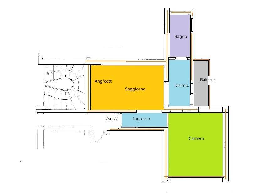 Guidonia Montecelio – Località Villanova - In un contesto tranquillo e ben servito proponiamo in vendita un accogliente appartamento di 45 mq situato 