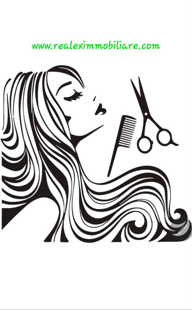 causa trasferimento, vendita' attivita' avviata di parrucchiere principalmente donna , compresa di arredo e macchinari. 150 metri quadrati di negozio,