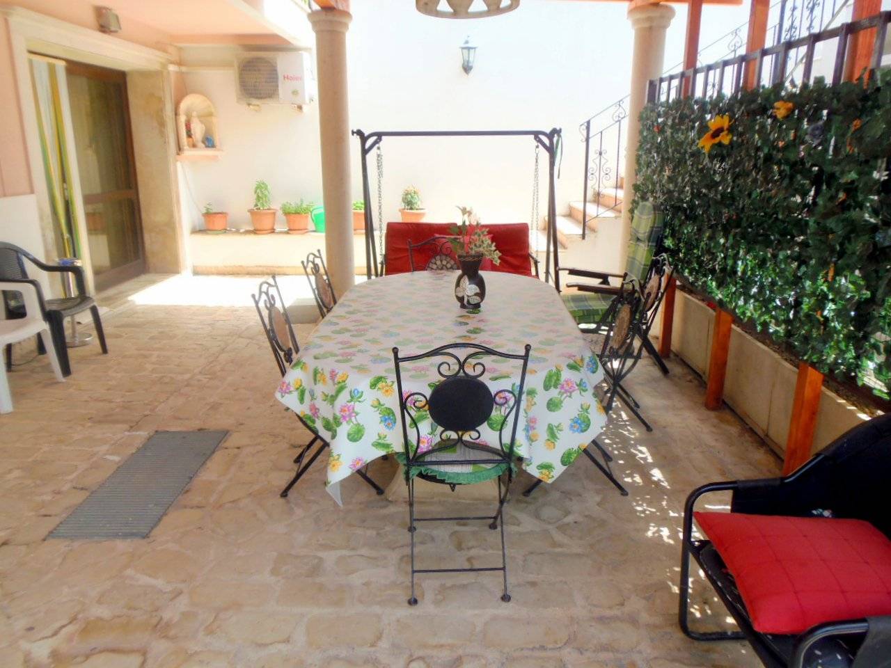 Veranda Piano sottostante