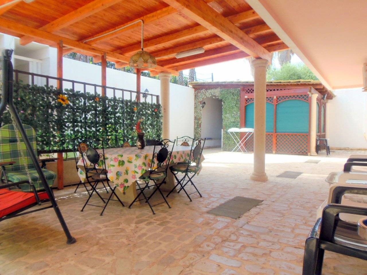 Veranda Piano sottostante