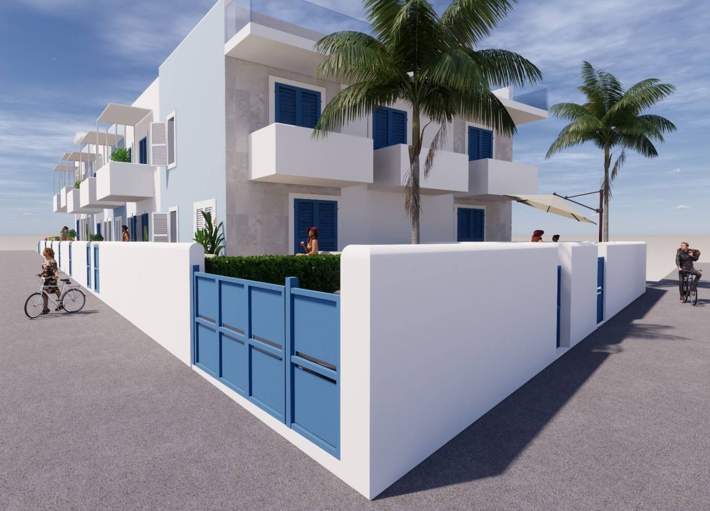 San Vito lo Capo, proponiamo in vendita, ultimi 2, appartamenti in residence, fronte mare, in fase di costruzione. L'intero residence è composto da 