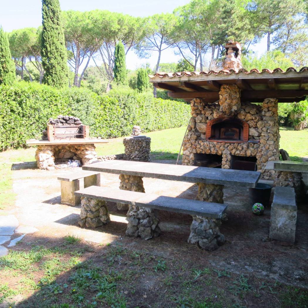 Barbecue e forno a legna